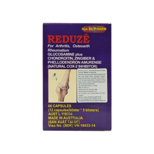 REDUZE -  Giúp điều trị viêm khớp gối nhẹ và trung bình của Australia
