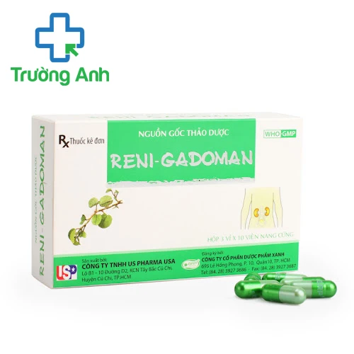 Reni-Gadoman - Hỗ trợ thanh nhiệt, giải độc cơ thể