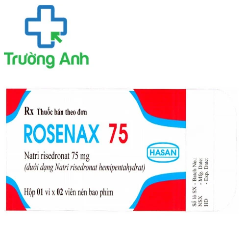 Rosenax 75 - Thuốc điều trị xương khớp chắc khỏe hiệu quả