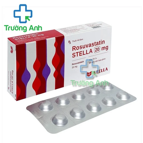 Rosuvastatin Stella 20mg - Điều trị tăng lipid máu hiệu quả