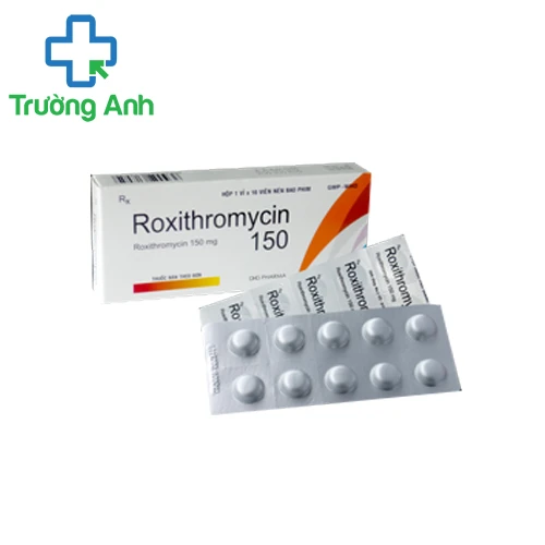Roxithromycin 150 - Thuốc điều trị các nhiễm khuẩn của Dược Hậu Giang