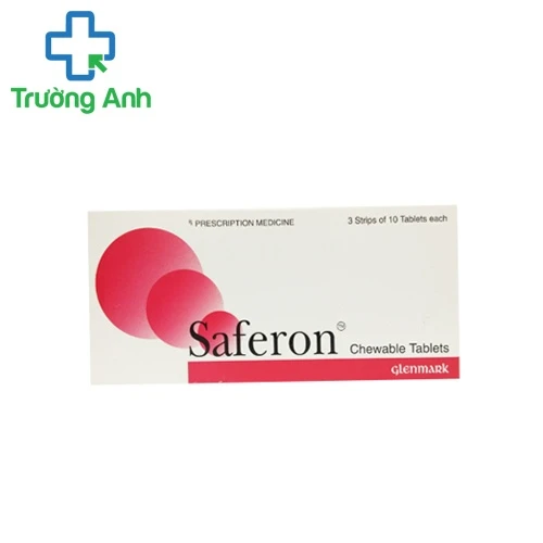 Saferon (Viên) - Thuốc dự phòng và điều trị chứng thiếu máu thiếu sắt của India
