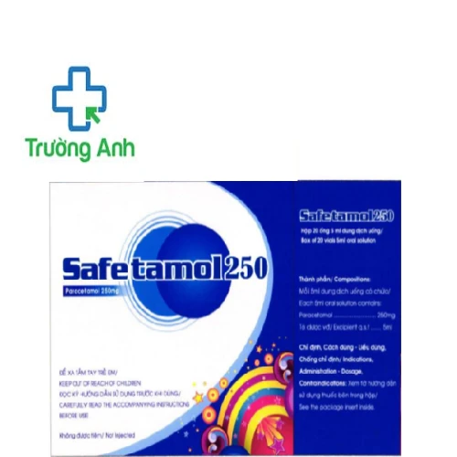 Safetamol 250 - Thuốc giảm đau hạ sốt hiệu quả của DP Hà Tây