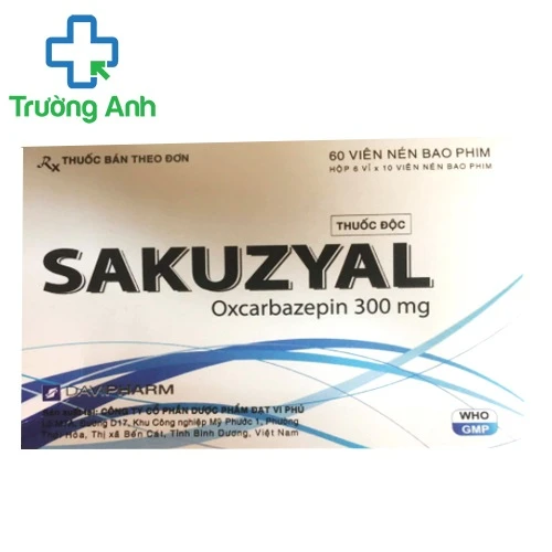 Sakuzyal 300mg - Thuốc điều trị động kinh hiệu quả của Đạt Vi Phú