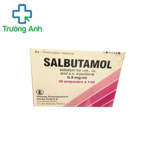 Salbutamol 0,5mg/ml - Thuốc hỗ trợ sinh sản của Ba Lan