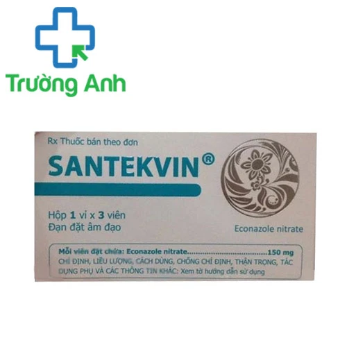 SANTEKVIN - Thuốc điều trị chứng nhiễm nấm âm đạo hiệu quả