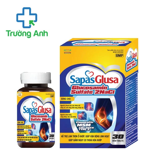Sapas Glusa Dolexphar - Giúp bổ sung dưỡng chất cho khớp hiệu quả