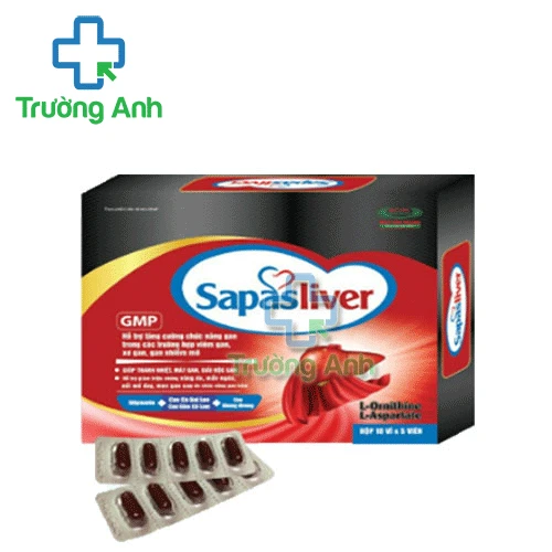 Sapas Liver Santex - Giúp thanh nhiệt, giải độc gan