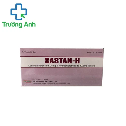 Sastan - H - Thuốc điều trị tăng huyết áp hiệu quả của Ấn Độ