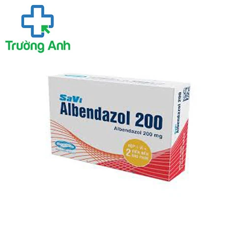 SaVi Albendazol 200 - Điều trị nhiễm ký sinh trùng đường ruột