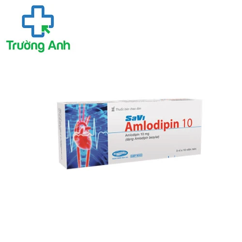 SAVI AMLODIPIN 10 - Điều trị tăng huyết áp hiệu quả