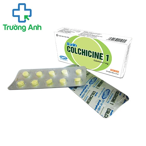 SaVi Colchicine 1 - Điều trị bệnh gút hiệu quả