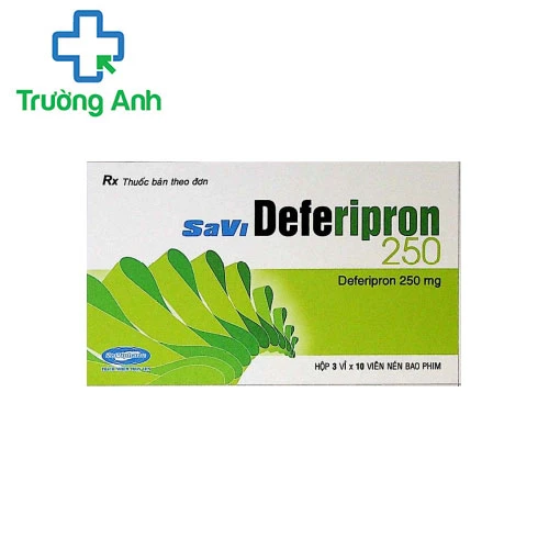 SaVi Deferipron 250 - Điều trị các tình trạng quá tải sắt hiệu quả