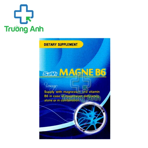 Savi Magne B6 - Giúp bổ sung Magnesi và B6 cho cơ thể