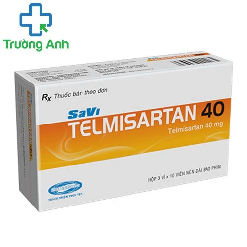 SaVi Telmisartan 40 - Điều trị tăng huyết áp hiệu quả