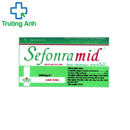 Sefonramid 0,5g - Thuốc điều trị nhiễm khuẩn hiệu quả