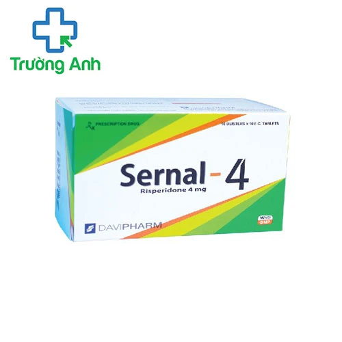 SERNAL-4 - Thuốc điều trị tâm thần phân liệt hiệu quả