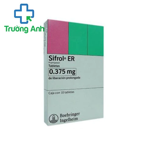 Sifrol 0,375mg - Điều trị bệnh Parkinson vô căn hiệu quả của Đức