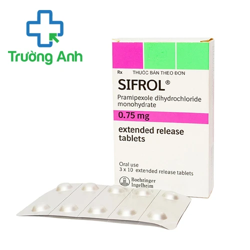 Sifrol 0,75mg - Thuốc điều trị bệnh Parkinson của Đức