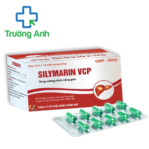 Silymarin VCP 140mg - Thuốc điều trị viêm gan, xơ gan hiệu quả