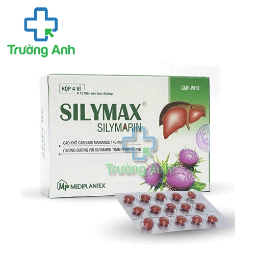 Silymax 70mg Mediplantex (60 viên) - Hỗ trợ điều trị bệnh về gan