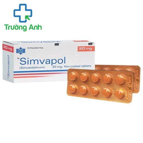 Simvapol - Thuốc dùng làm giảm nồng độ cholesterol lipoprotein