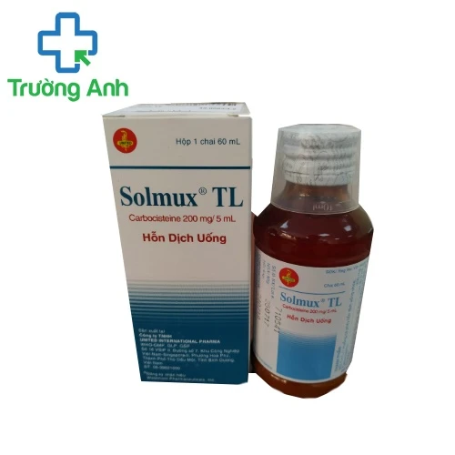 Solmux TL - Thuốc điều trị viêm phế quản cấp tính hiệu quả
