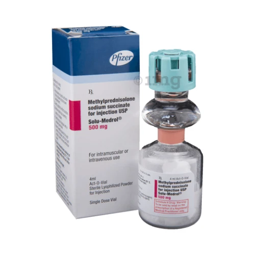 Solu-Medrol Inj 500mg - Thuốc điều trị các bệnh nhiễm khuẩn của Bỉ
