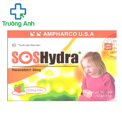 SOSHYDRA - Thuốc điều trị tiêu chảy cấp cho trẻ em hiệu quả