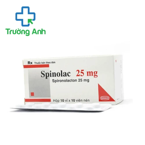 Spinolac 50mg - Thuốc điều trị bệnh tăng aldosteron hiệu quả