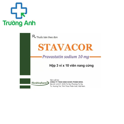 Stavacor 10mg - Điều trị tăng cholesterol máu hiệu quả của Hera