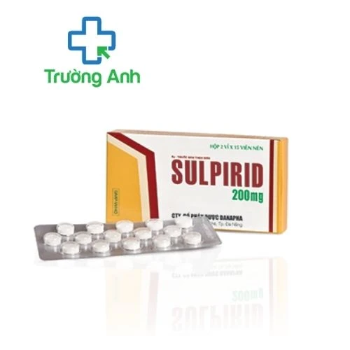 Sulpirid 200mg Danapha - Thuốc điều trị tâm thần phân liệt
