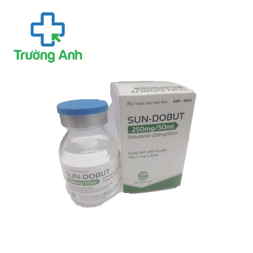 Sun-dobut 250mg/50ml - Thuốc điều trị nhồi máu cơ tim của Sun Garden 