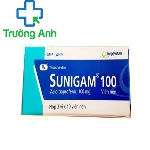 Sunigam 100 - Thuốc giảm đau và viêm ở khớp của Imexpharm