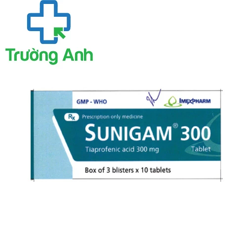 Sunigam 300- Thuốc giảm đau và viêm ở khớp hiệu quả của Imexpharm