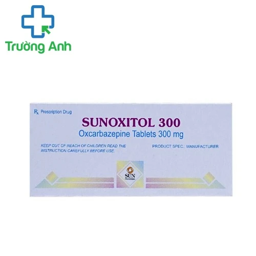 Sunoxitol 300 - Thuốc điều trị động kinh, chống cơ giật hiệu quả