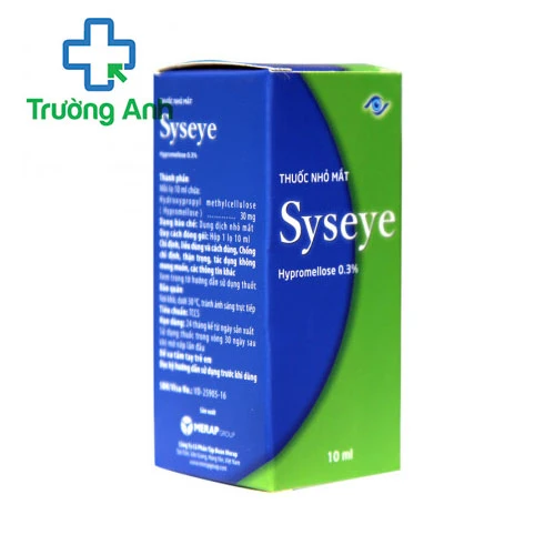 Syseye 10ml Merap - Điều trị khô mắt và kích ứng nhẹ của mắt