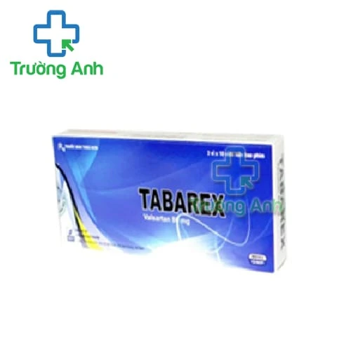 Tabarex 80mg Davipharm - Điều trị tăng huyết áp, suy tim