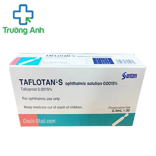 Taflotan-S 0,3ml - Dung dịch nhỏ mắt làm giảm áp lực nội nhãn cao