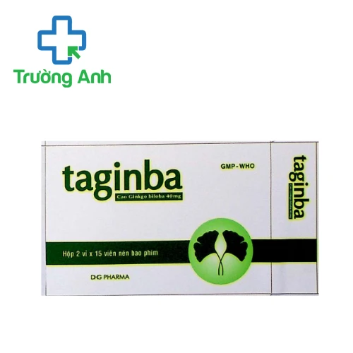 Taginba - Tăng cường tuần hoàn não của DHG Pharma