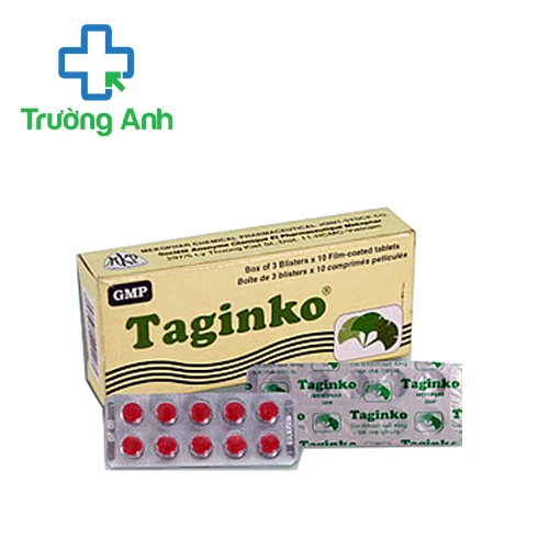 Taginko - Hỗ trợ tăng cường tuần hoàn não của Mekophar