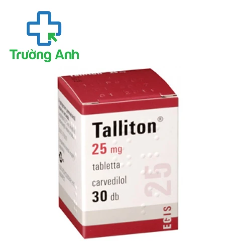 Talliton 25mg - Thuốc điều trị suy tim, tăng huyết áp của Egis