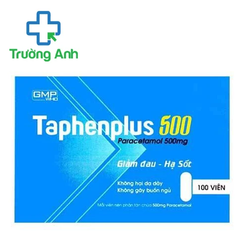 Taphenplus 500 - Thuốc hạ sốt, giảm đau của Sao Kim Pharma