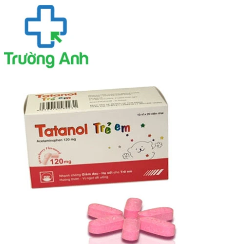 Tatanol 120mg Trẻ em - Thuốc giảm đau hạ sốt hiệu quả