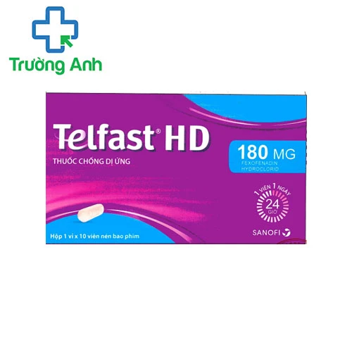 Telfast HD - Điều trị viêm mũi dị ứng, mề đay hiệu quả