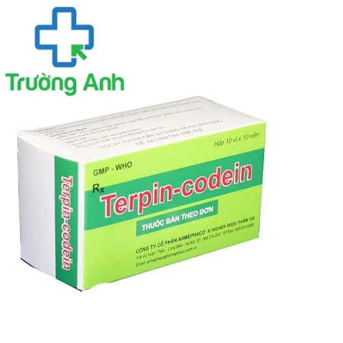 Terpin-Codein Armephaco - Thuốc điều trị ho long đờm hiệu quả
