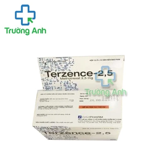 Terzence 2,5mg Davipharm - Thuốc điều trị ung thư hiệu quả