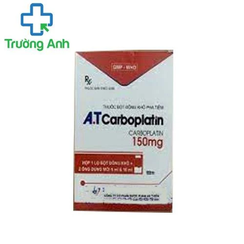 A.T Carboplatin 150mg - Thuốc điều trị ung thư buồng trứng