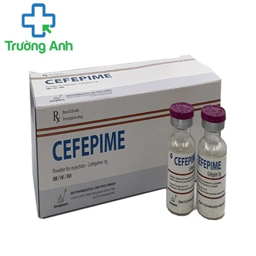 Cefepime 1g Amvipharm - Thuốc điều trị nhiễm khuẩn hiệu quả