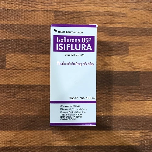 Isiflura - Thuốc gây mê qua đường hô hấp hiệu quả của Mỹ